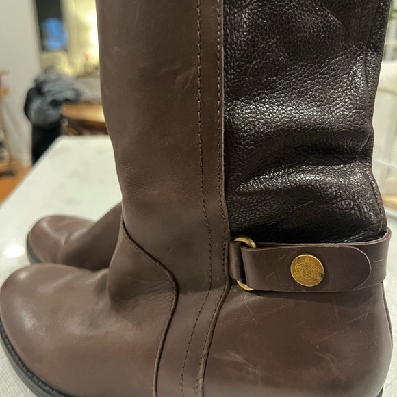 Franco sarto tall two tone size 8 boots. - Picture 5 of 5